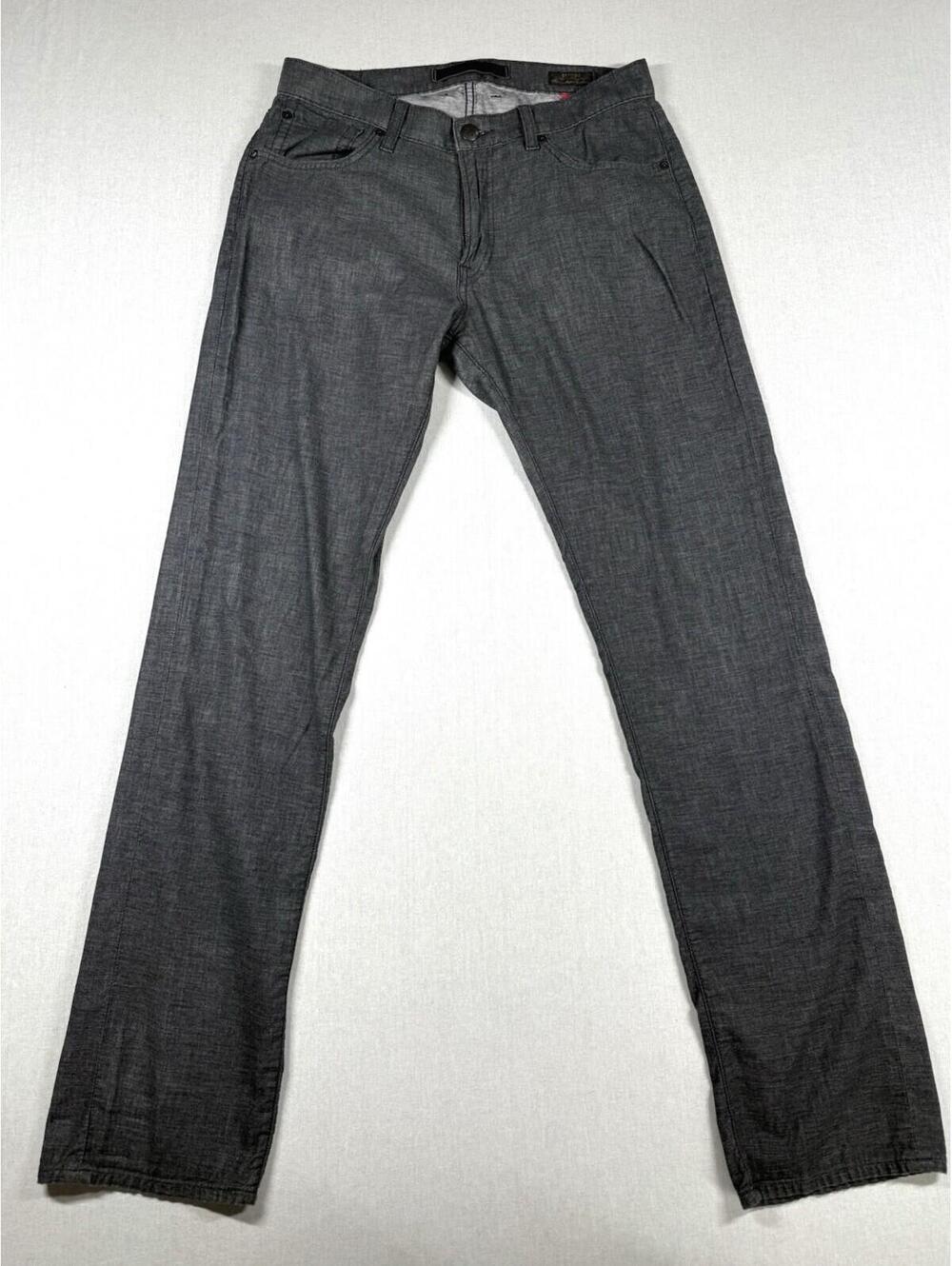 AGAVE Classic Straight Gringo Jeans Sz 33 (33x33) Long Charcoal $198 MADE IN USA